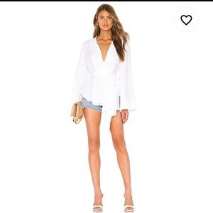 bcbgmaxazria wrap top